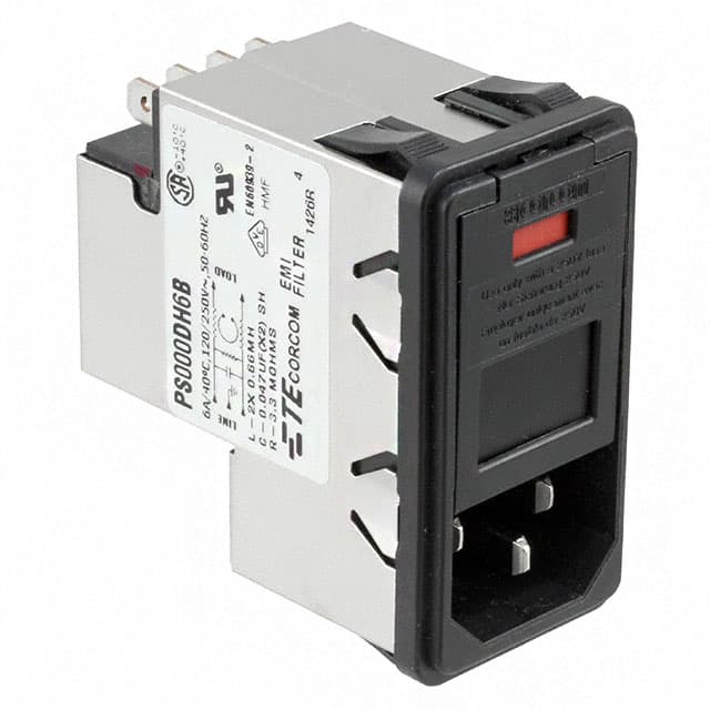 4-6609952-3 TE Connectivity Corcom Filters  Stromeingangsmodule (PEM)